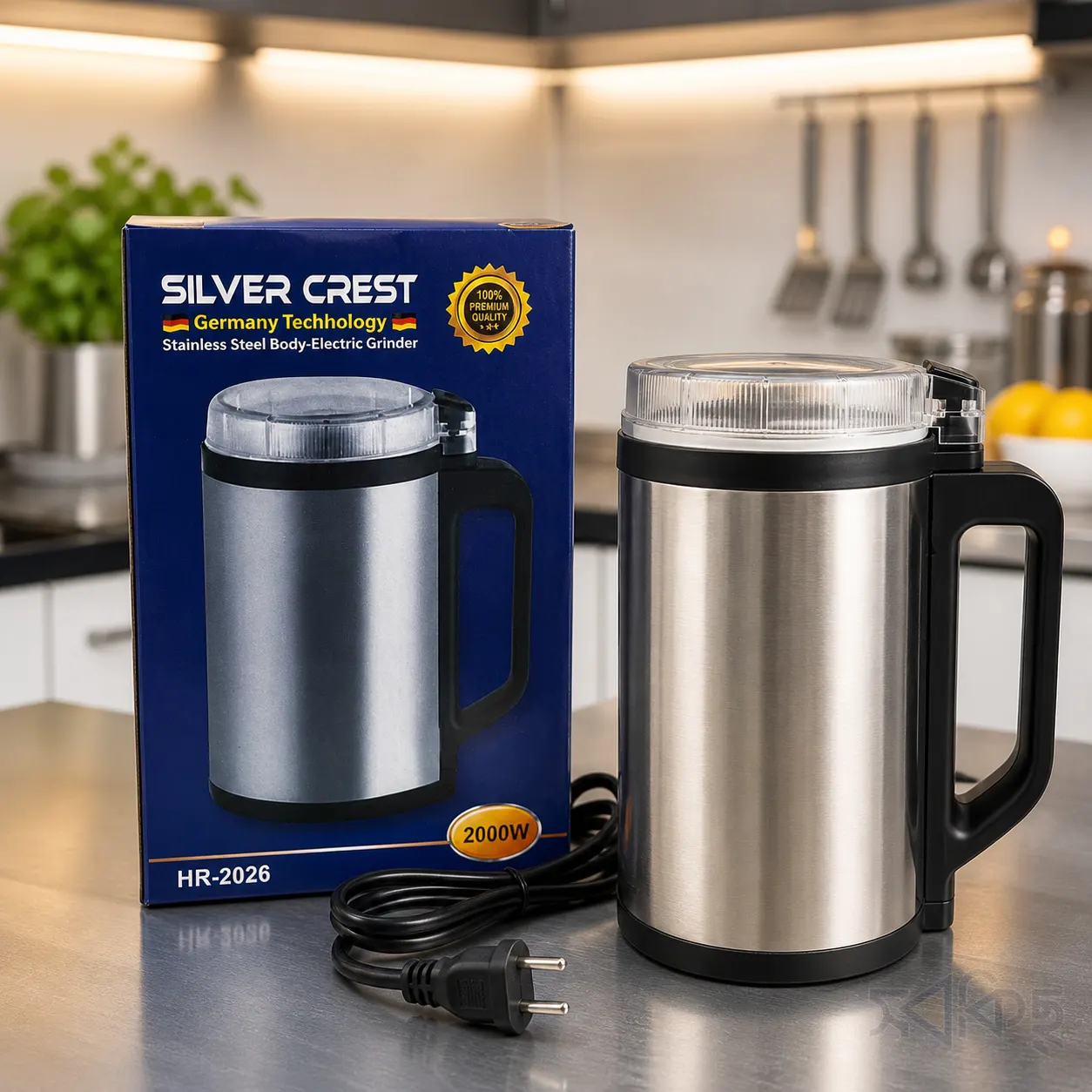 Silver Crest HR-2026 9000W Electric Grinder